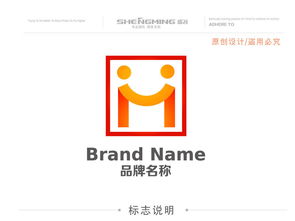 m笑脸商业服务咨询公司 专业logo设计素材与高清模板